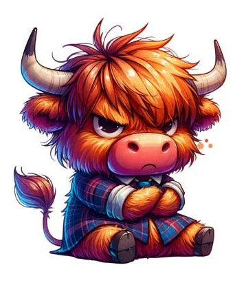Motif "Vache Willy" N° d'art : à déterminer